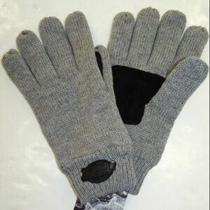 Dickies Knitted Gloves With Suede Patches